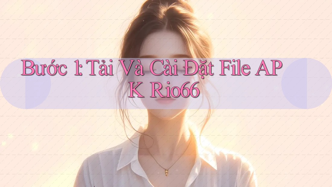 Bước 1: Tải Và Cài Đặt File APK Rio66