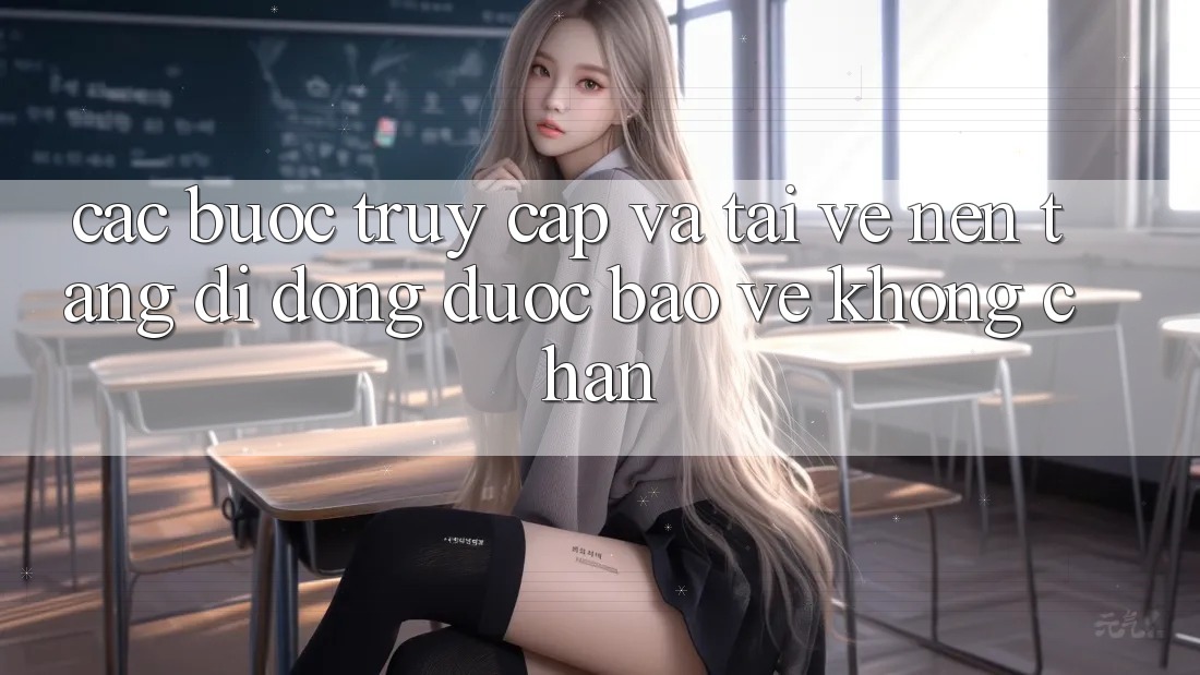 Các bước Truy Cập Và Tải về Nền tảng di động Được bảo vệ Không Chặn Các bước Truy Cập Và Tải về Nền tảng di động Được bảo vệ Không Chặn