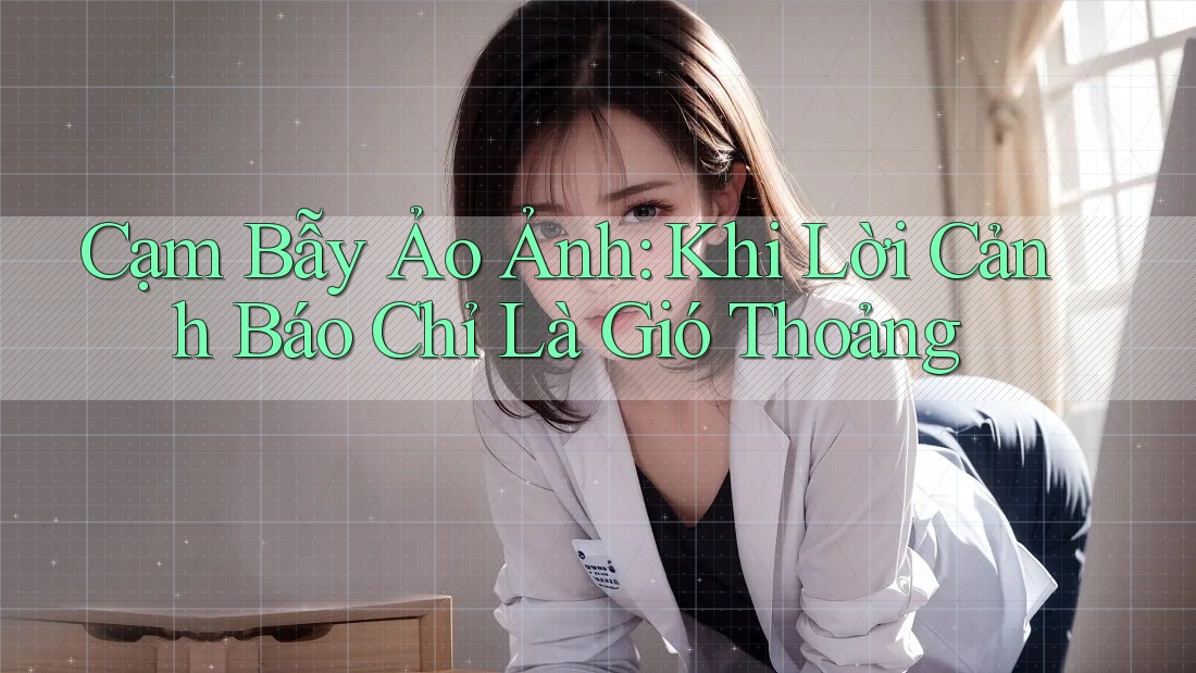 Cạm Bẫy Ảo Ảnh: Khi Lời Cảnh Báo Chỉ Là Gió Thoảng
