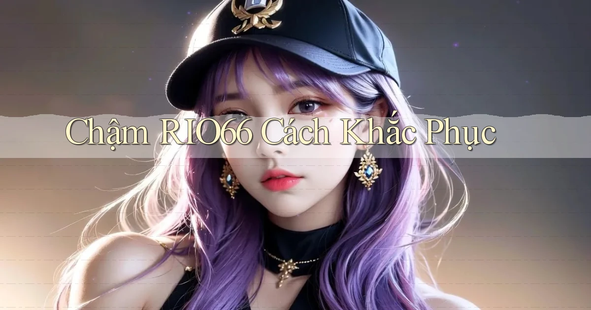 chậm rio66 cách khắc phục