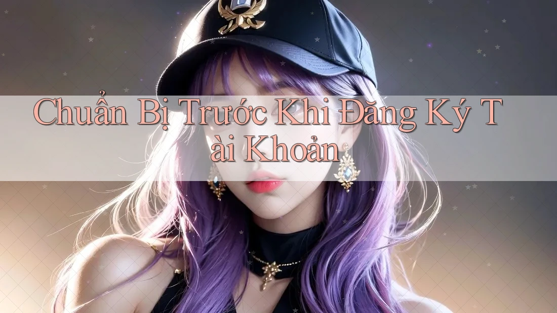 Chuẩn Bị Trước Khi Đăng Ký Tài Khoản