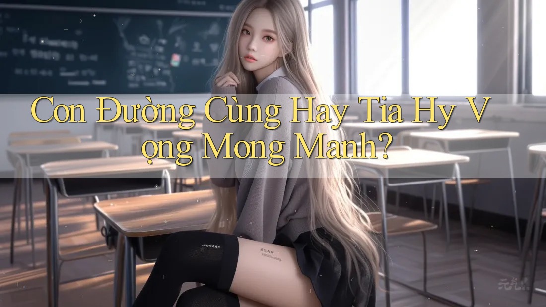 Con Đường Cùng Hay Tia Hy Vọng Mong Manh?