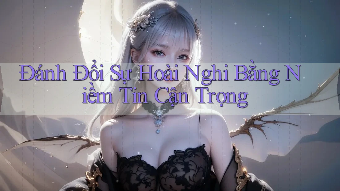Đánh Đổi Sự Hoài Nghi Bằng Niềm Tin Cận Trọng Đánh Đổi Sự Hoài Nghi Bằng Niềm Tin Cận Trọng