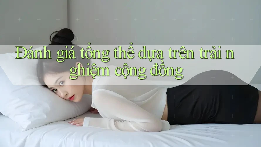 Đánh giá tổng thể dựa trên trải nghiệm cộng đồng Đánh giá tổng thể dựa trên trải nghiệm cộng đồng