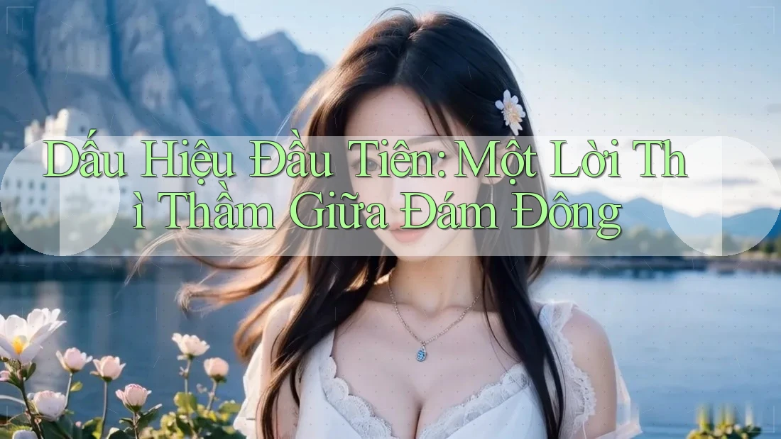 Dấu Hiệu Đầu Tiên: Một Lời Thì Thầm Giữa Đám Đông Dấu Hiệu Đầu Tiên: Một Lời Thì Thầm Giữa Đám Đông