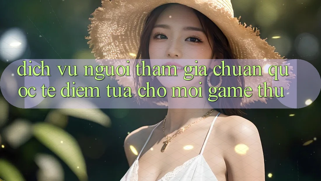 Dịch Vụ Người tham gia Chuẩn Quốc Tế: Điểm Tựa Cho Mọi Game Thủ Dịch Vụ Người tham gia Chuẩn Quốc Tế: Điểm Tựa Cho Mọi Game Thủ