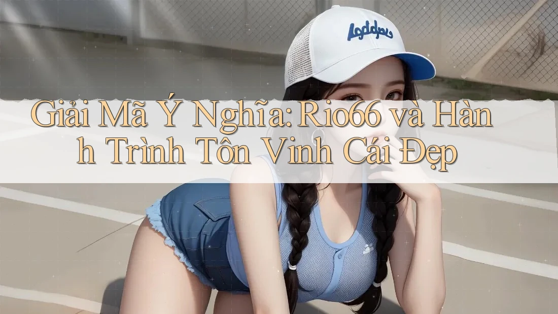 Giải Mã Ý Nghĩa: Rio66 và Hành Trình Tôn Vinh Cái Đẹp Giải Mã Ý Nghĩa: Rio66 và Hành Trình Tôn Vinh Cái Đẹp
