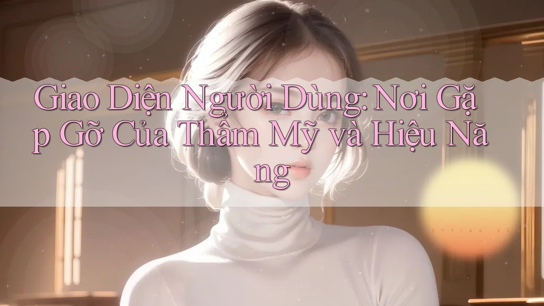 Giao Diện Người Dùng: Nơi Gặp Gỡ Của Thẩm Mỹ và Hiệu Năng Giao Diện Người Dùng: Nơi Gặp Gỡ Của Thẩm Mỹ và Hiệu Năng