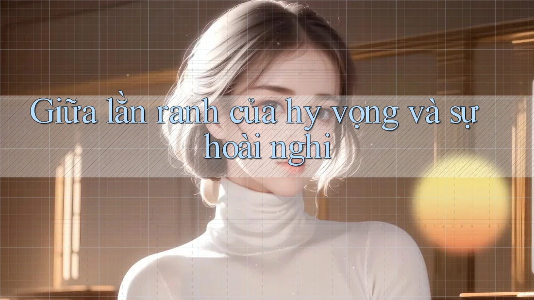 Giữa lằn ranh của hy vọng và sự hoài nghi Giữa lằn ranh của hy vọng và sự hoài nghi