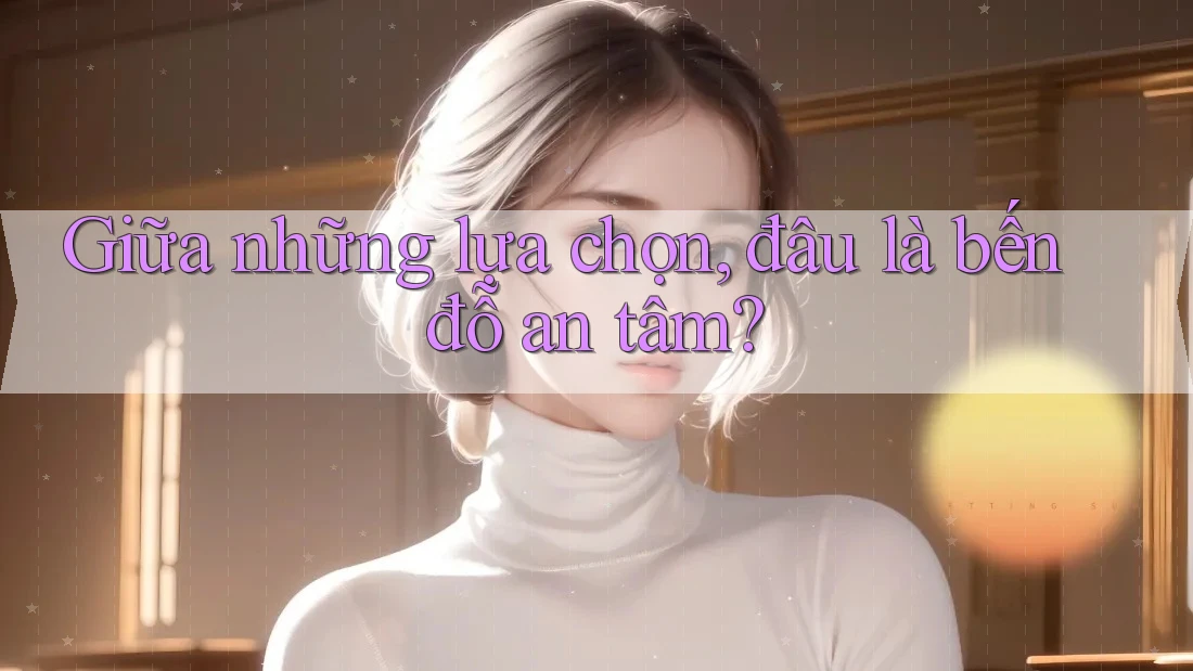 Giữa những lựa chọn, đâu là bến đỗ an tâm?