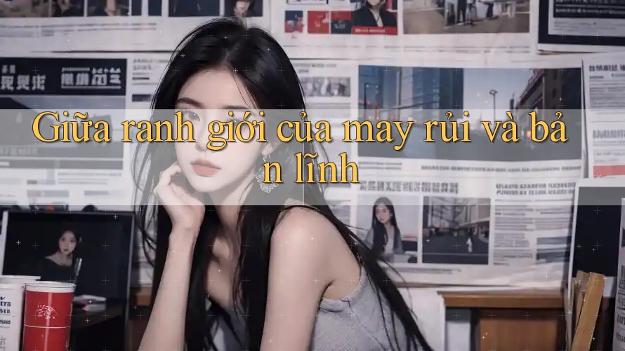 Giữa ranh giới của may rủi và bản lĩnh Giữa ranh giới của may rủi và bản lĩnh