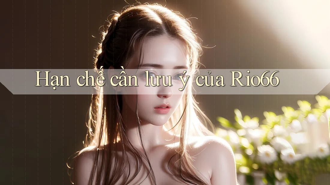 Hạn chế cần lưu ý của Rio66 Hạn chế cần lưu ý của Rio66