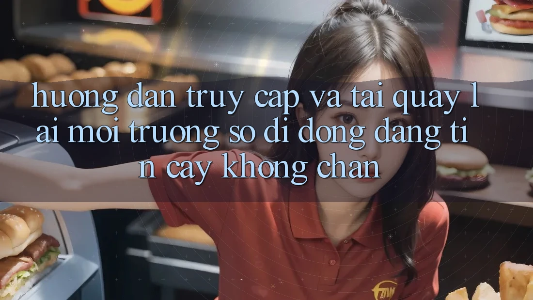 Hướng dẫn Truy Cập Và Tải quay lại Môi trường số di động Đáng tin cậy Không Chặn