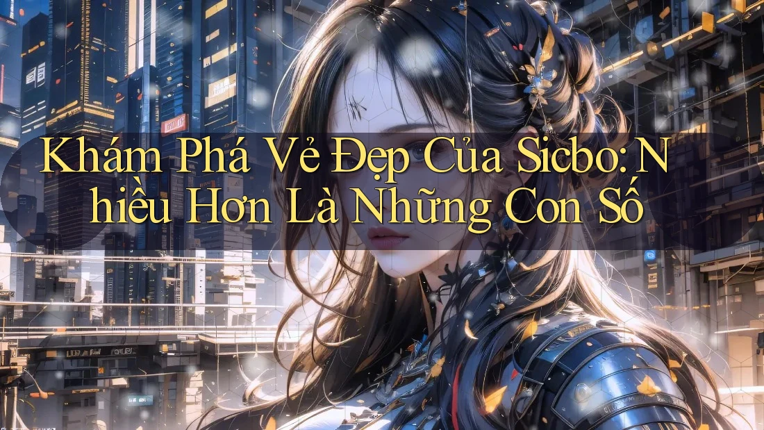 Khám Phá Vẻ Đẹp Của Sicbo: Nhiều Hơn Là Những Con Số Khám Phá Vẻ Đẹp Của Sicbo: Nhiều Hơn Là Những Con Số