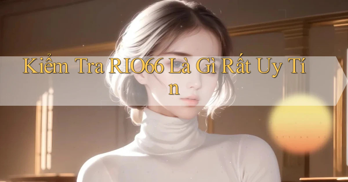 kiểm tra rio66 là gì rất uy tín