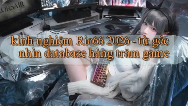 kinh nghiệm Rio66 2026   từ góc nhìn database hàng trăm game