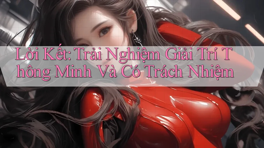 Lời Kết: Trải Nghiệm Giải Trí Thông Minh Và Có Trách Nhiệm Lời Kết: Trải Nghiệm Giải Trí Thông Minh Và Có Trách Nhiệm