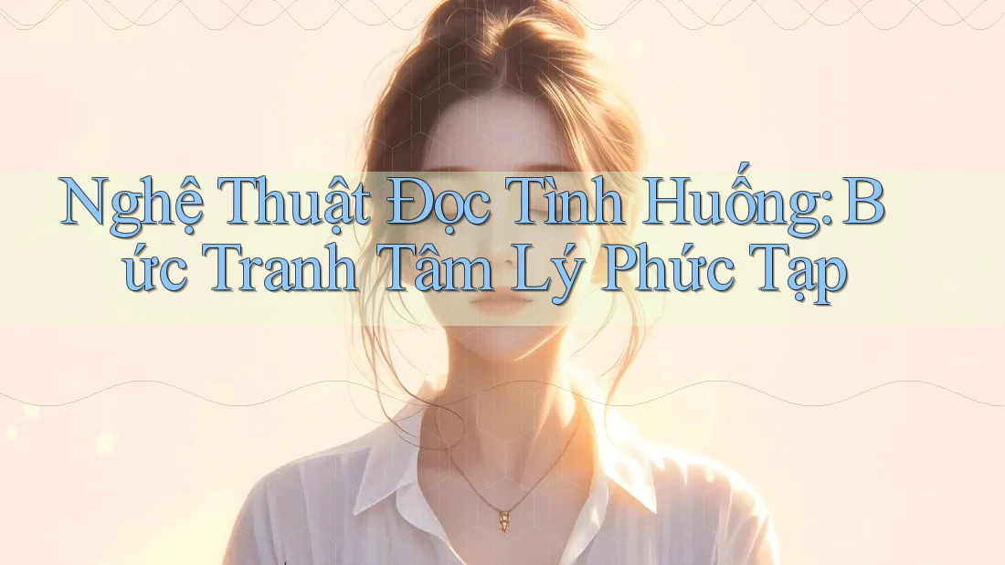Nghệ Thuật Đọc Tình Huống: Bức Tranh Tâm Lý Phức Tạp Nghệ Thuật Đọc Tình Huống: Bức Tranh Tâm Lý Phức Tạp