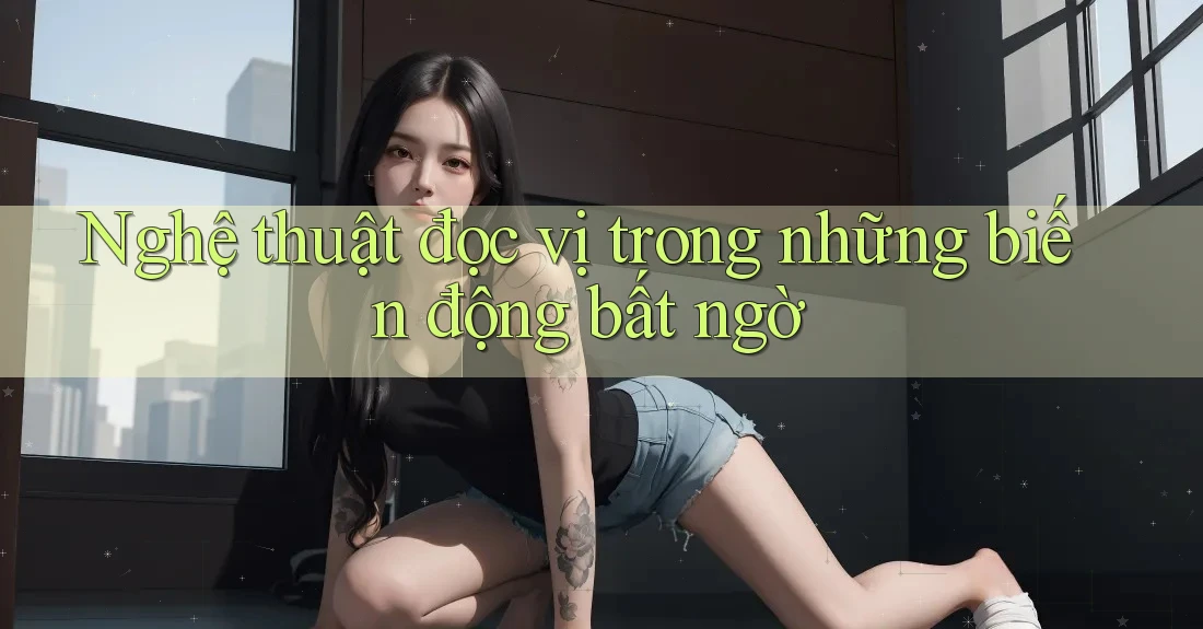 Nghệ thuật đọc vị trong những biến động bất ngờ Nghệ thuật đọc vị trong những biến động bất ngờ
