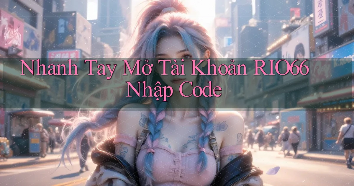nhanh tay mở tài khoản rio66 nhập code