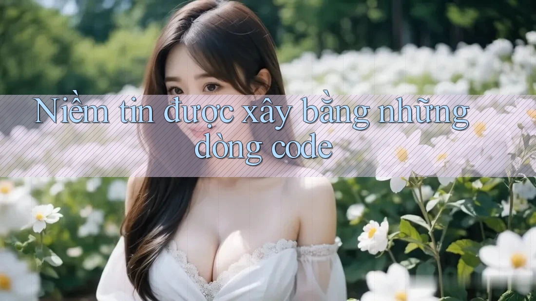 Niềm tin được xây bằng những dòng code Niềm tin được xây bằng những dòng code