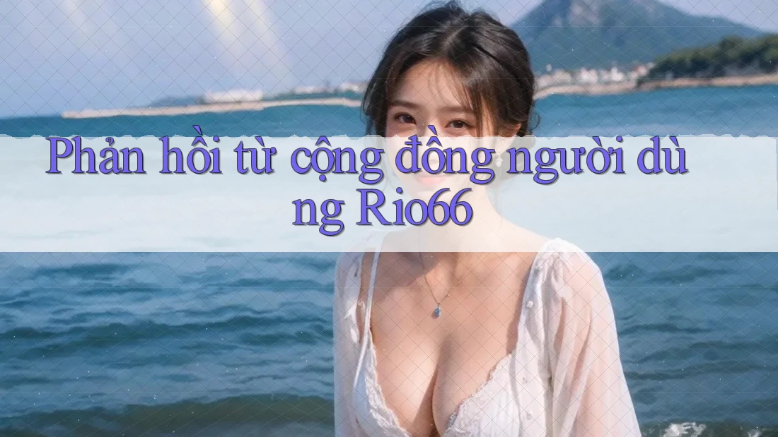Phản hồi từ cộng đồng người dùng rio66 Phản hồi từ cộng đồng người dùng rio66