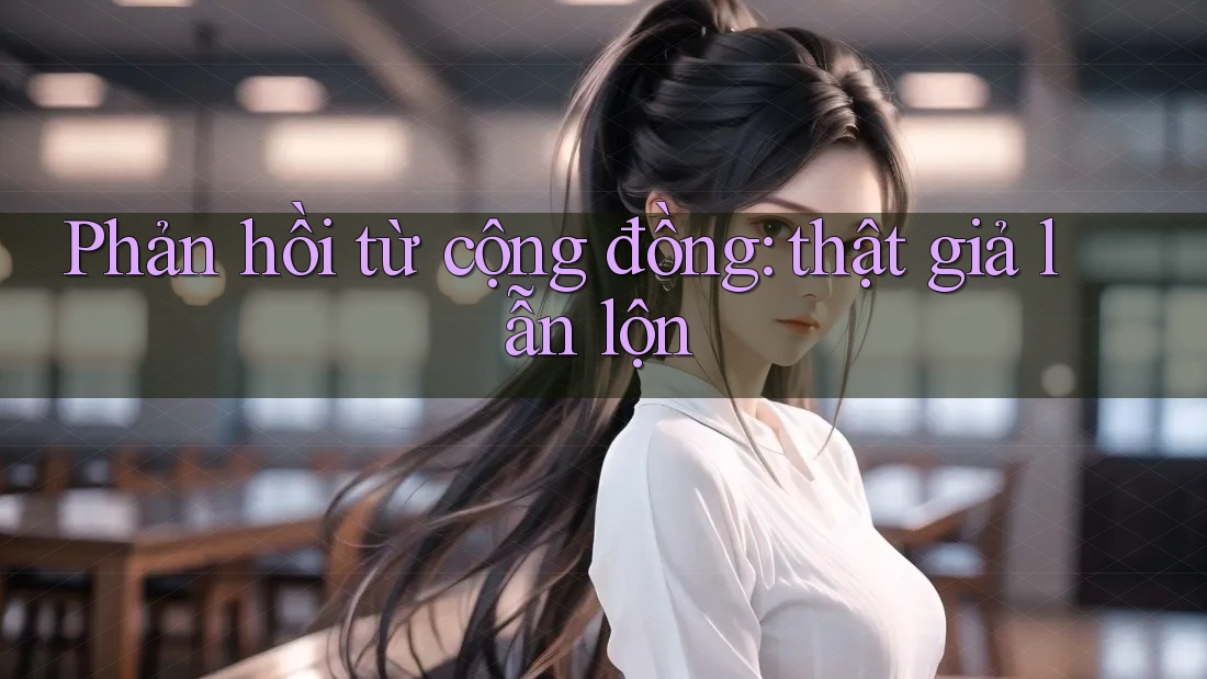 Phản hồi từ cộng đồng - thật giả lẫn lộn