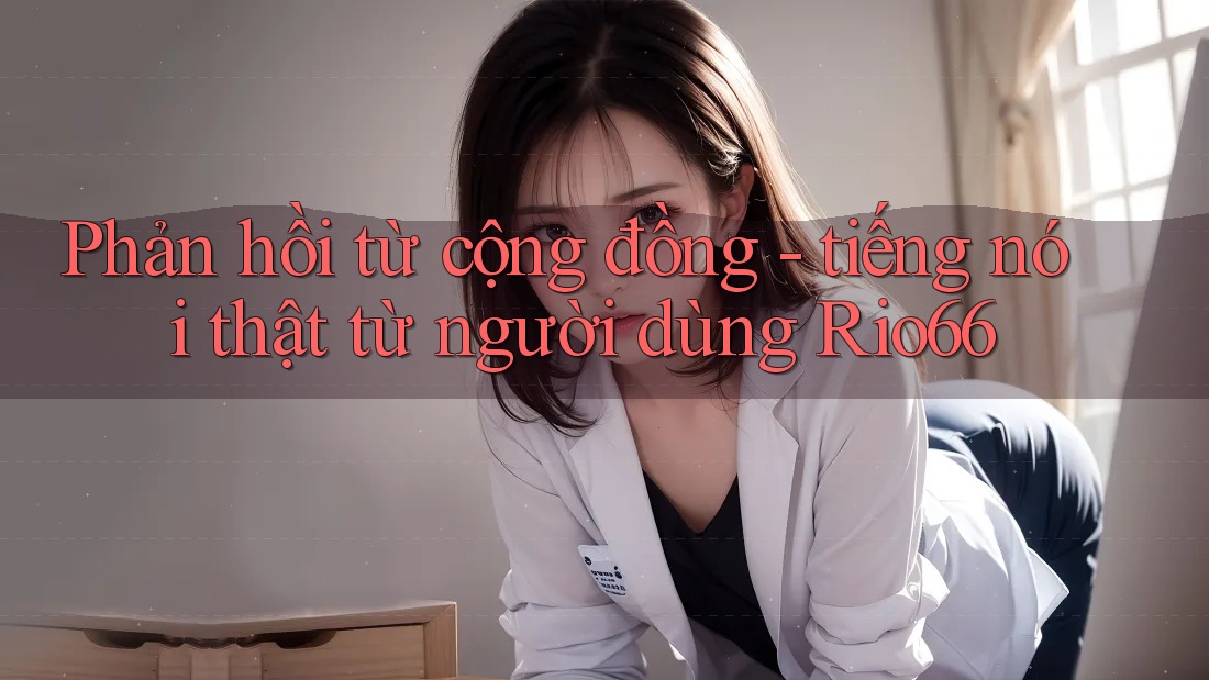 Phản hồi từ cộng đồng - tiếng nói thật từ người dùng Rio66 Phản hồi từ cộng đồng - tiếng nói thật từ người dùng Rio66