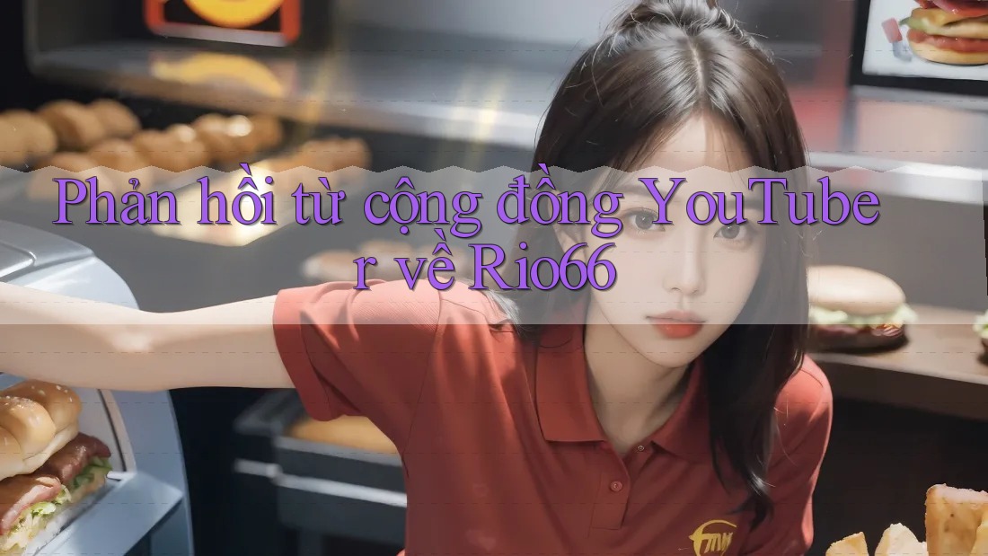 Phản hồi từ cộng đồng YouTuber về Rio66 Phản hồi từ cộng đồng YouTuber về Rio66