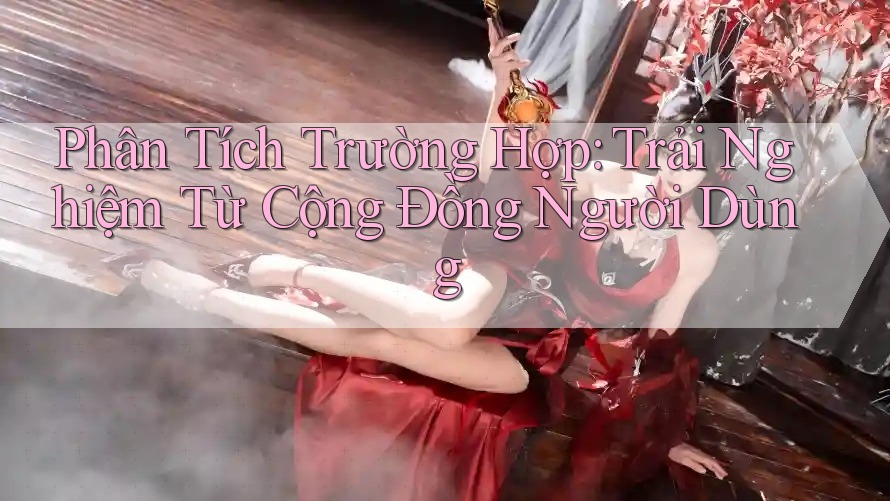 Phân Tích Trường Hợp: Trải Nghiệm Từ Cộng Đồng Người Dùng