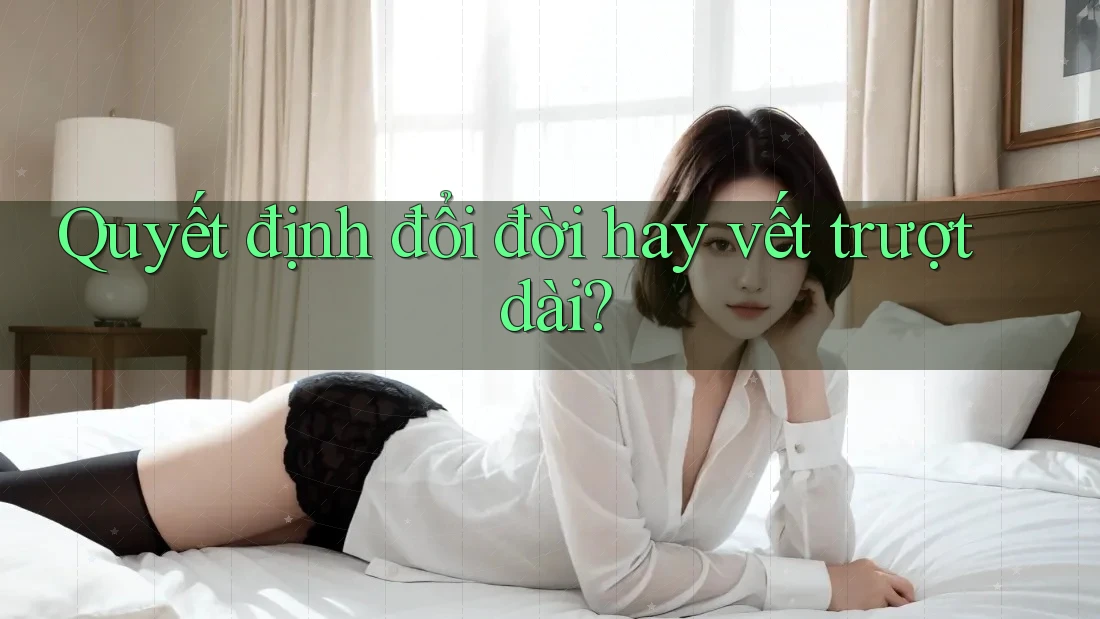 Quyết định đổi đời hay vết trượt dài?