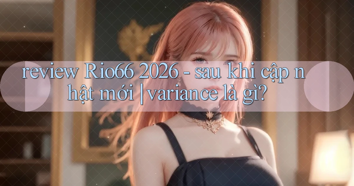 review Rio66 2026   sau khi cập nhật mới variance là gì