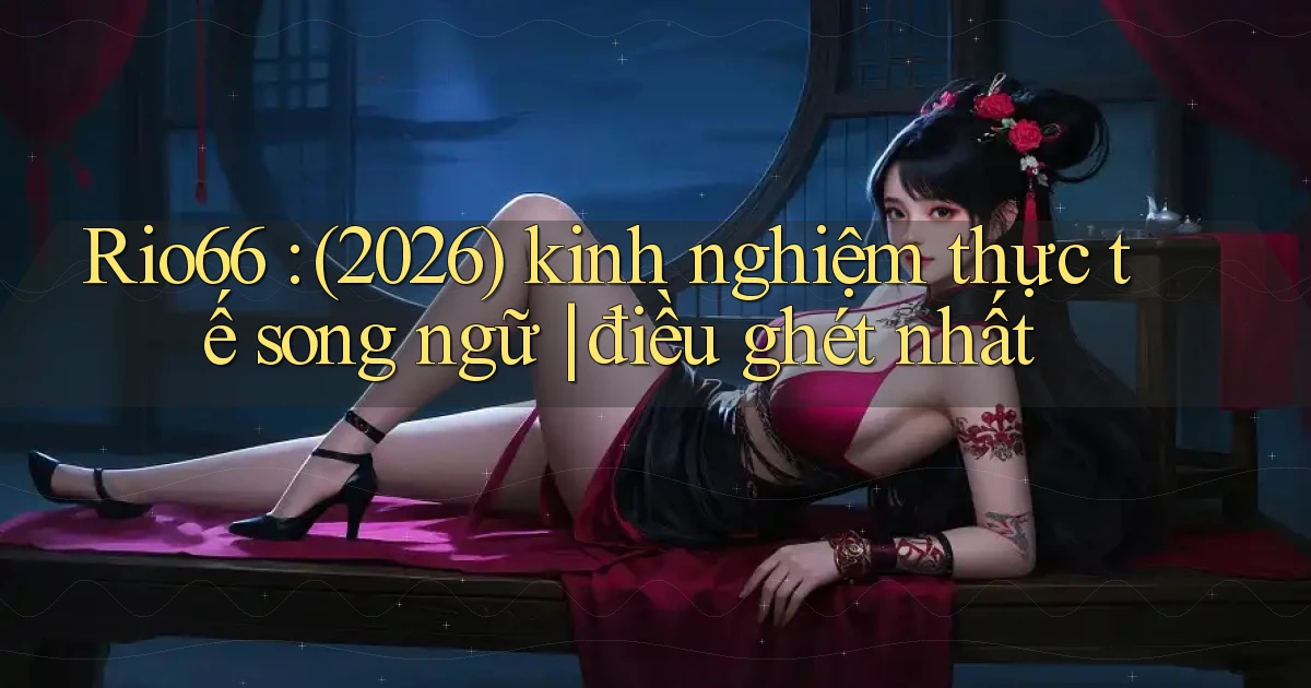 Rio66 (2026) kinh nghiệm thực tế song ngữ điều ghét nhất