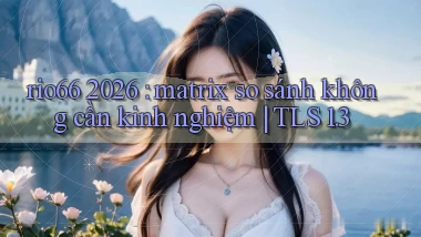 rio66 2026 matrix so sánh không cần kinh nghiệm TLS 1.3
