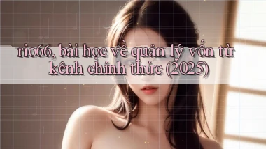 rio66, bài học về quản lý vốn từ kênh chính thức (2025)