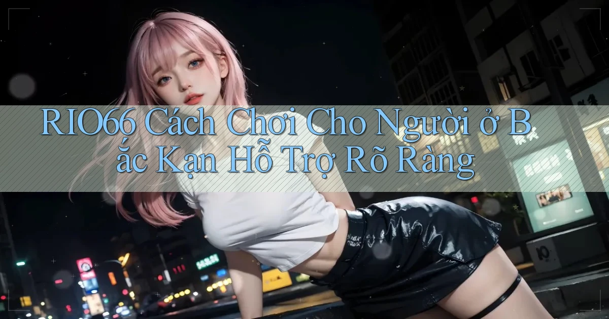 rio66 cách chơi cho người ở Bắc Kạn hỗ trợ rõ ràng