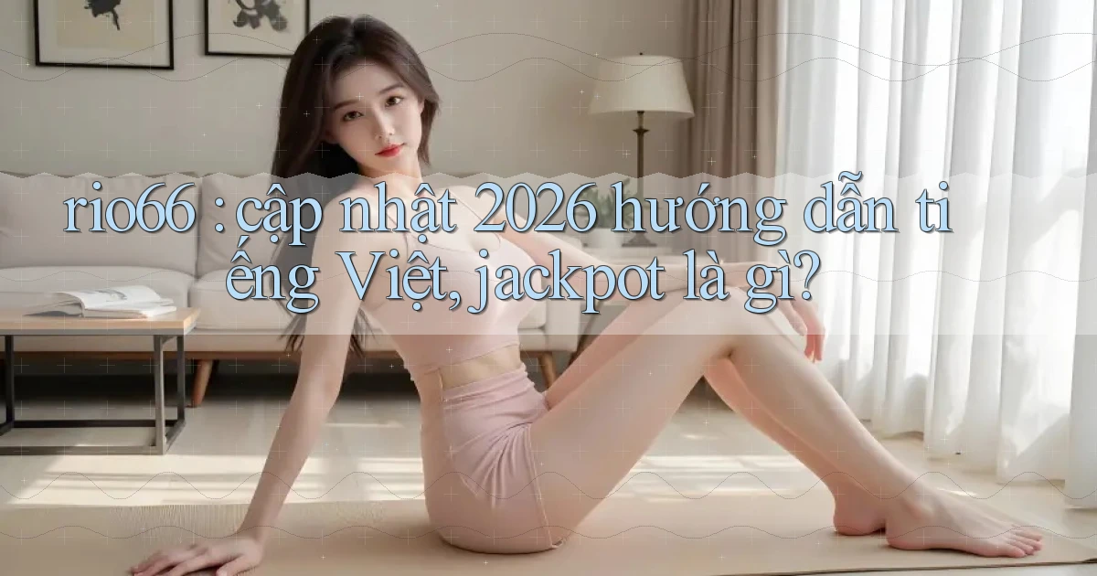 rio66 cập nhật 2026 hướng dẫn tiếng Việt, jackpot là gì