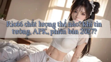 Rio66 chất lượng thế nào khi tin tưởng, APK, phiên bản 2027