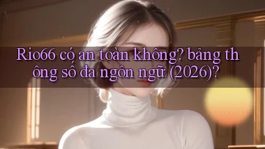 Rio66 có an toàn không bảng thông số đa ngôn ngữ (2026)