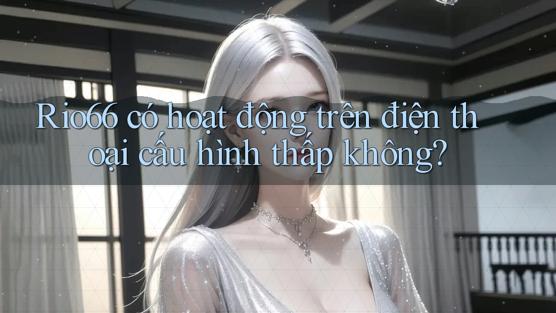 Rio66 có hoạt động trên điện thoại cấu hình thấp không?