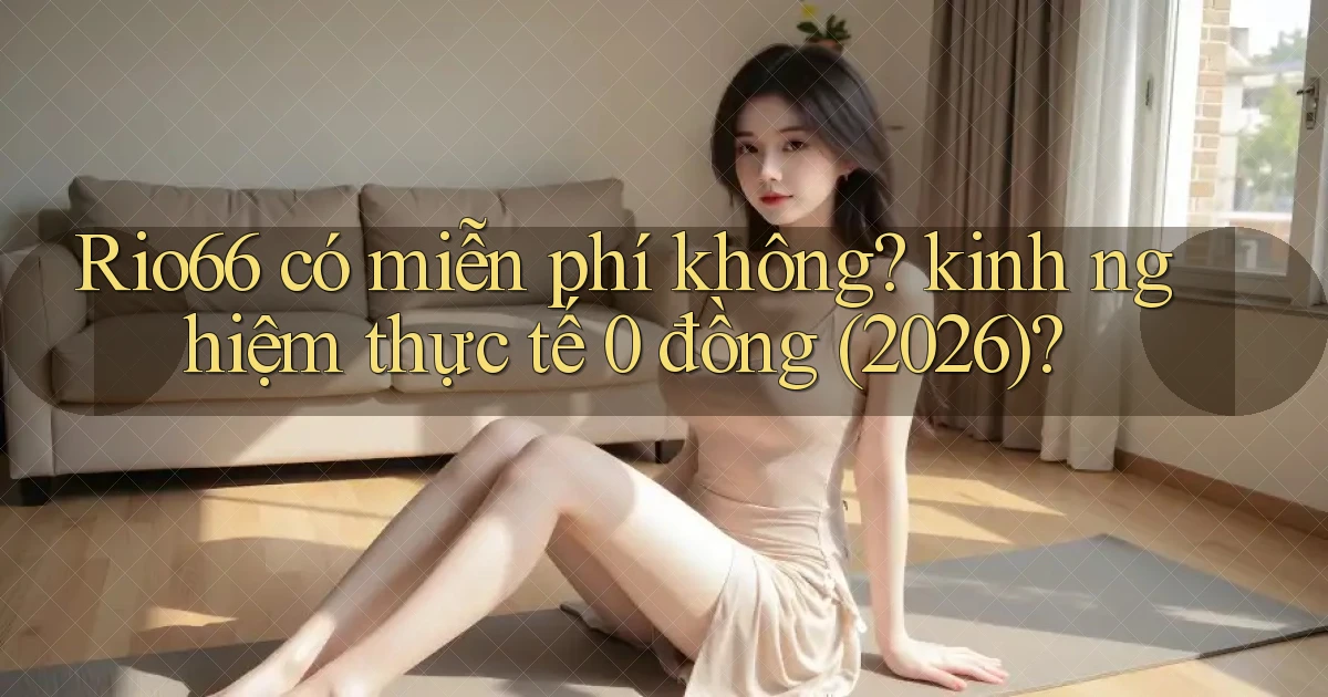 Rio66 có miễn phí không kinh nghiệm thực tế 0 đồng (2026)