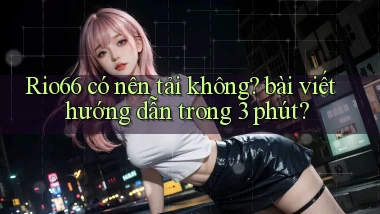Rio66 có nên tải không bài viết hướng dẫn trong 3 phút