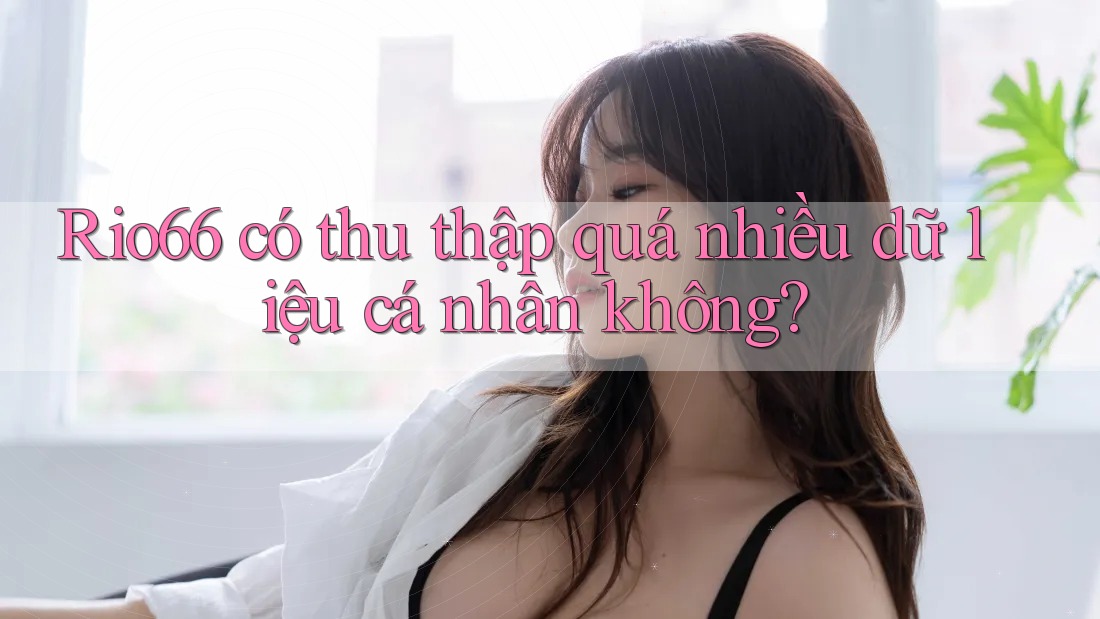Rio66 có thu thập quá nhiều dữ liệu cá nhân không? Rio66 có thu thập quá nhiều dữ liệu cá nhân không?