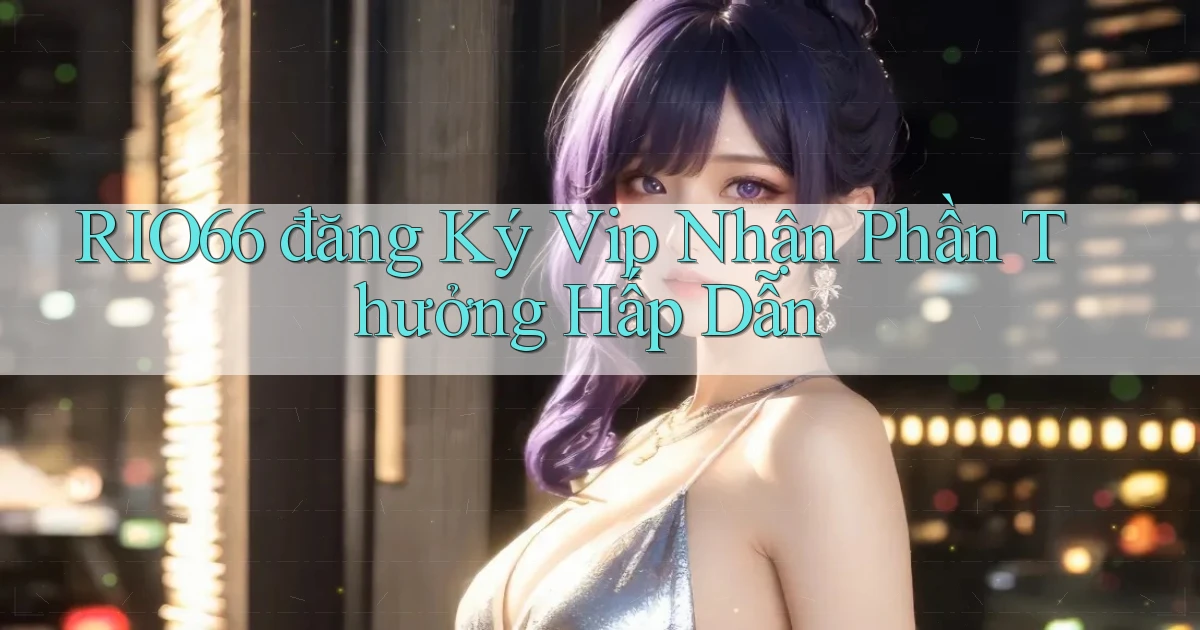 rio66  đăng ký vip nhận phần thưởng hấp dẫn