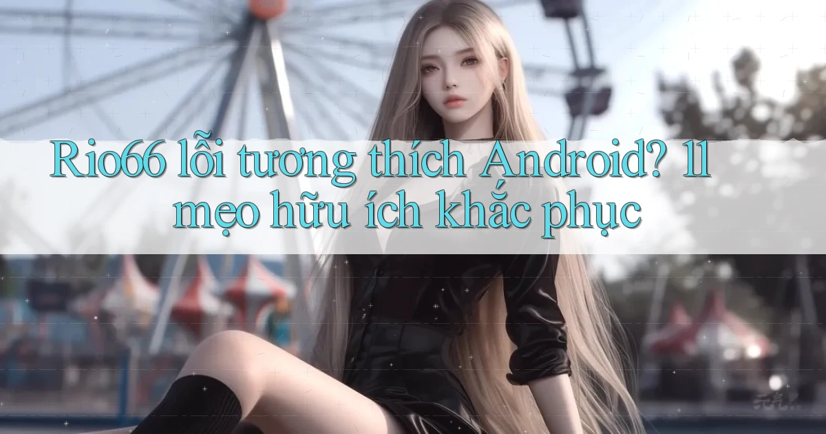 Rio66 lỗi tương thích Android 11 mẹo hữu ích khắc phục