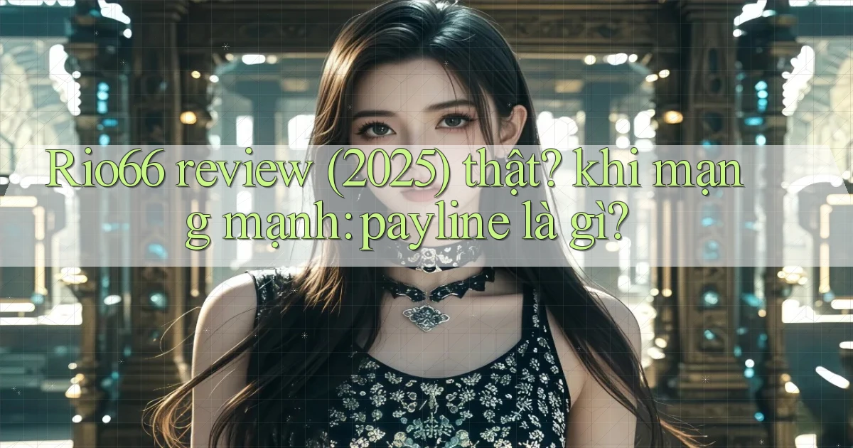 Rio66 review (2025) thật khi mạng mạnh payline là gì