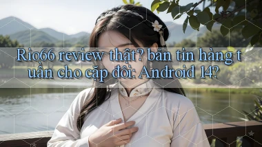 Rio66 review thật bản tin hàng tuần cho cặp đôi Android 14