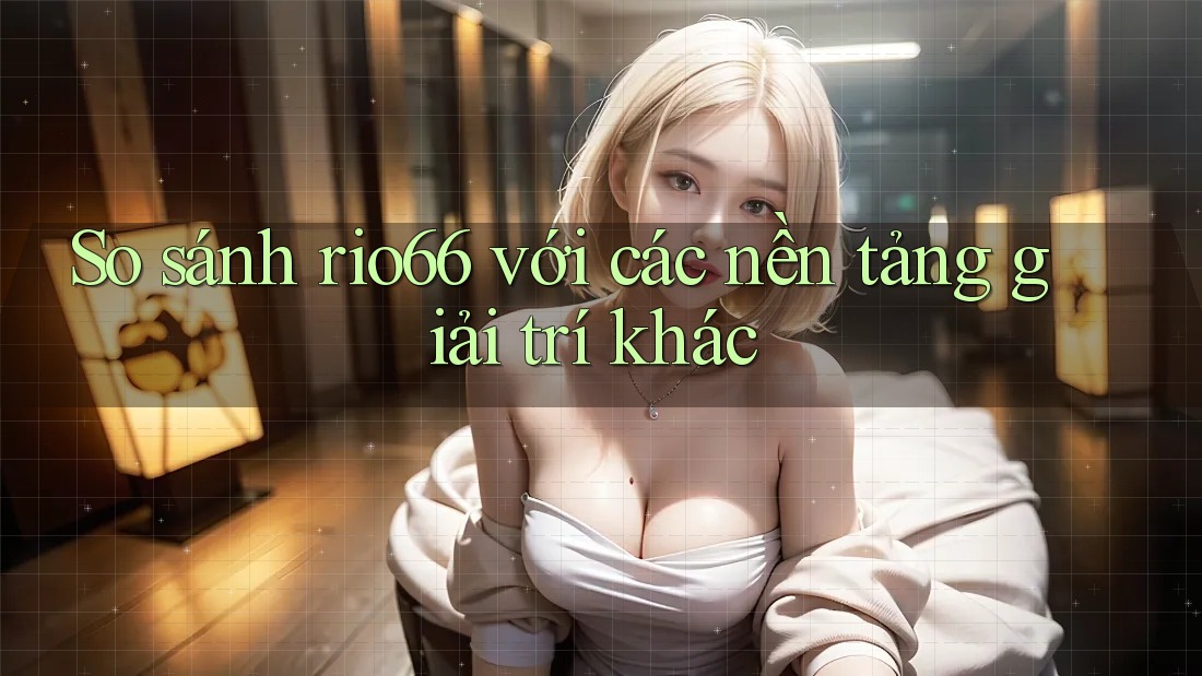 So sánh rio66 với các nền tảng giải trí khác So sánh rio66 với các nền tảng giải trí khác