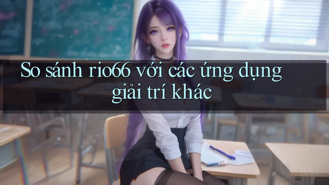 So sánh rio66 với các ứng dụng giải trí khác So sánh rio66 với các ứng dụng giải trí khác