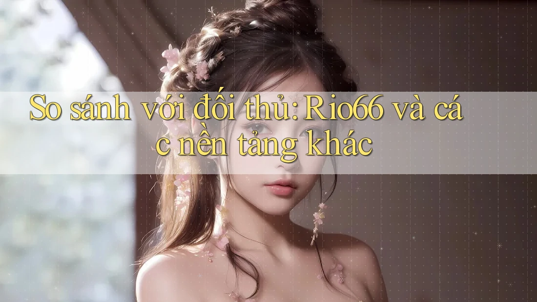 So sánh với đối thủ: Rio66 và các nền tảng khác So sánh với đối thủ: Rio66 và các nền tảng khác